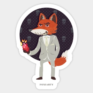 Foxiarty Sticker